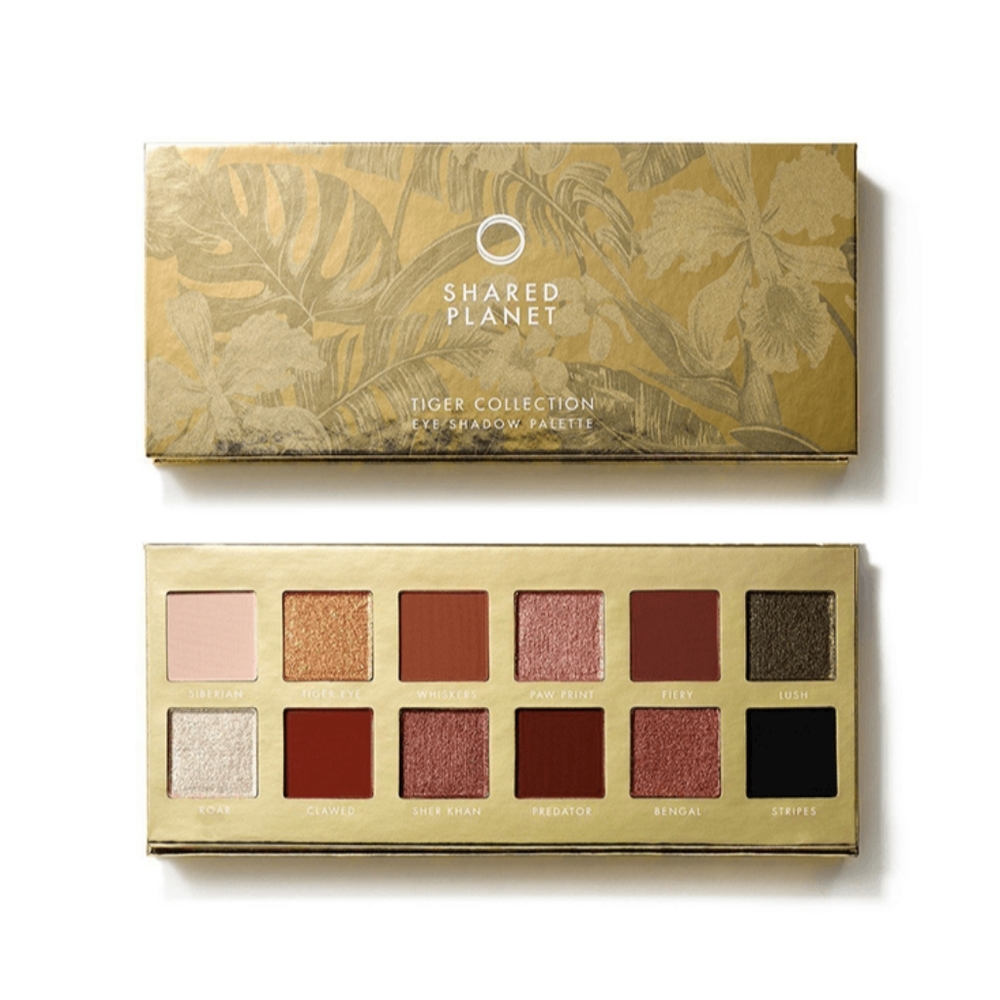 Shared Planet Tiger Collection Eyeshadow Palette